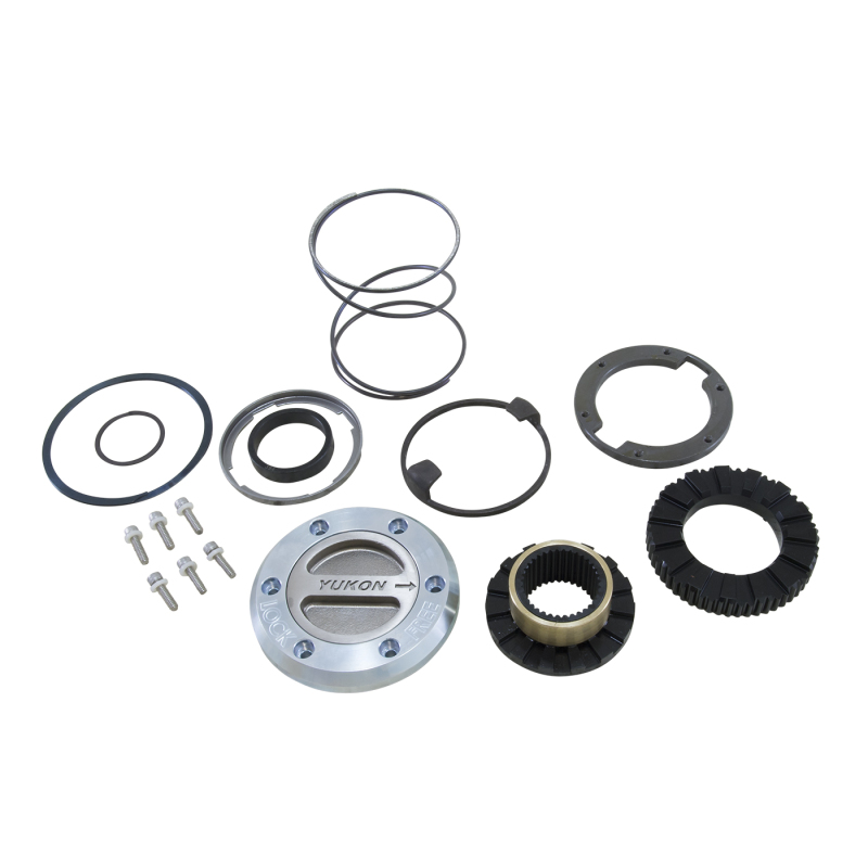 Dodge 1-Ton Locking Hub Kit - Front - Yukon Gear & Axle - With Spin Free Kit, One Side Only - `00-`08 Dodge 1-Ton Locking Hub Kit - Front - Yukon Gear & Axle - With Spin Free Kit, One Side Only - `00-`08